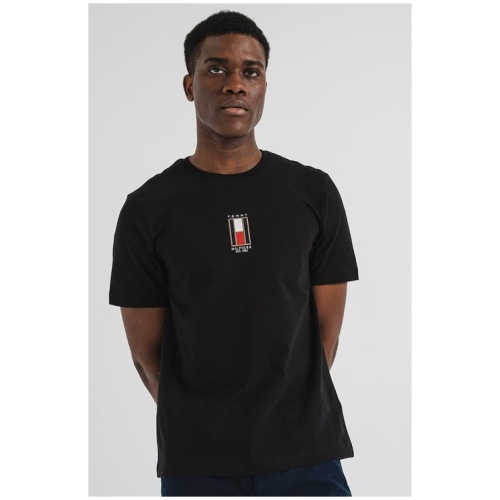 TOMMY HILFIGER Vertical flag tee